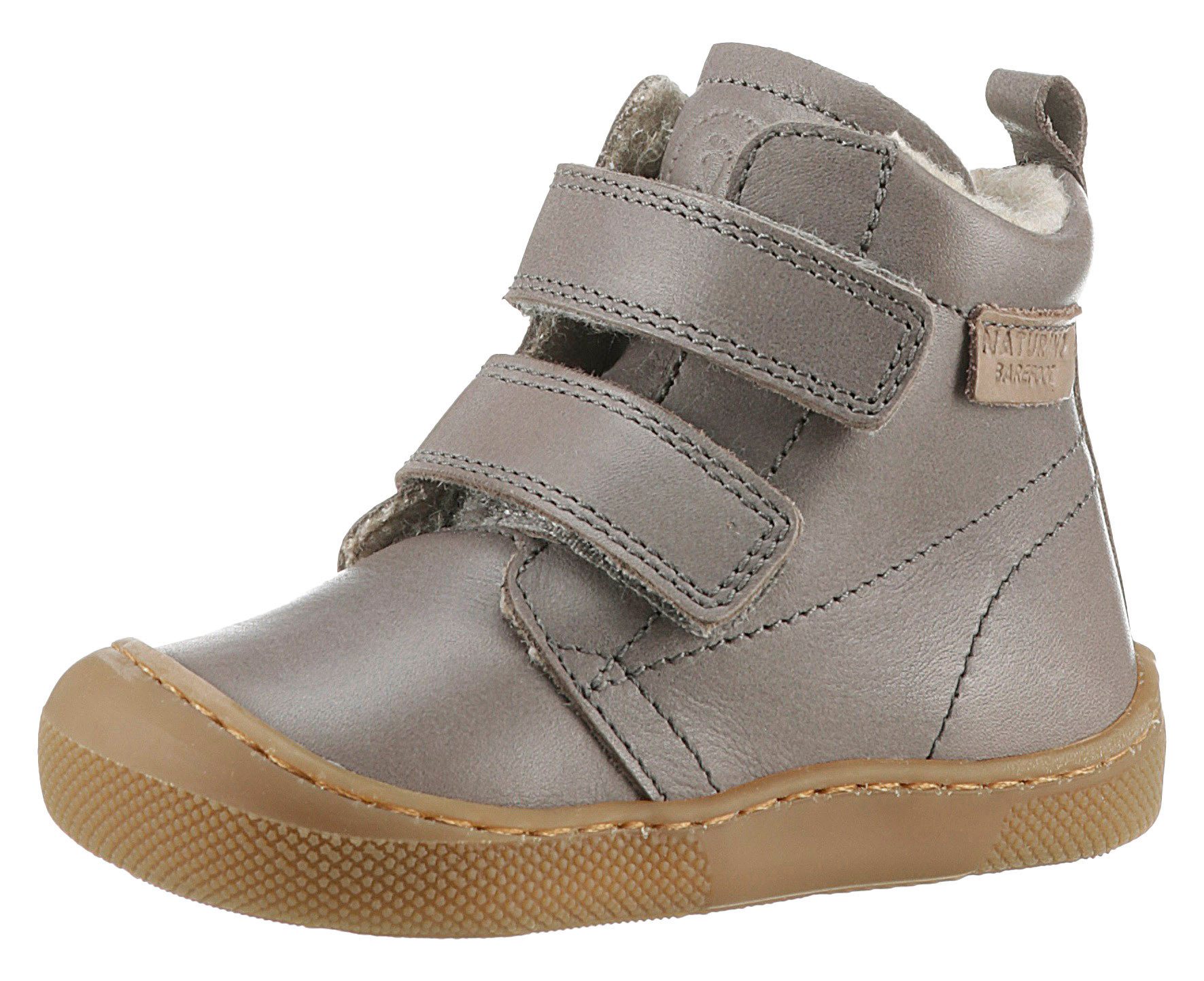 Naturino WIGGHI VL Lauflernschuh Barfußschuh mit Warmfutter, Größenschablone zum Download