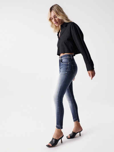 Salsa Джинси Skinny-fit-Jeans Faith (1-tlg) Plain/ohne Details