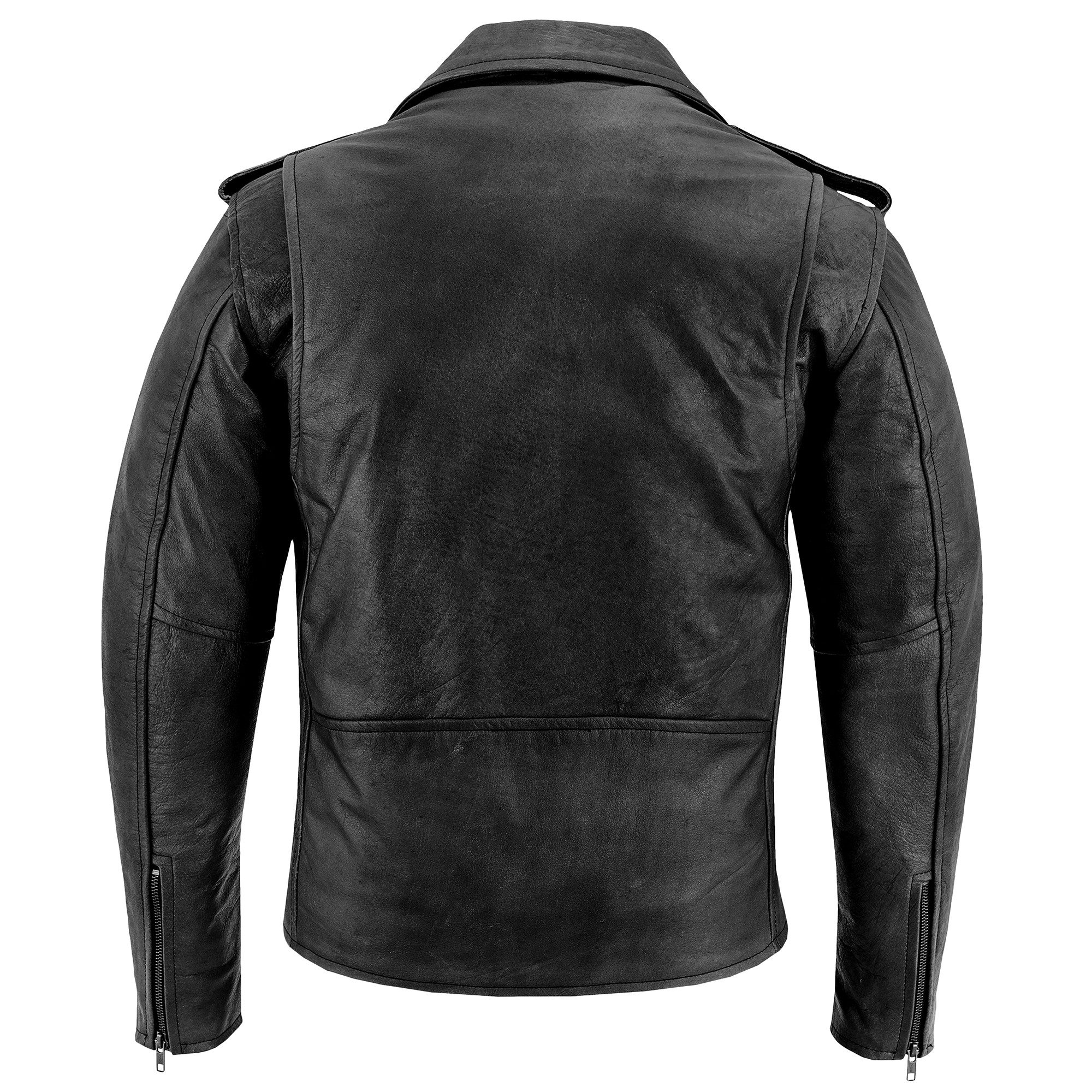 BULLDT Motorradjacke BLD418J Rockerjacke Chopper Lederjacke Brando Retro vintag