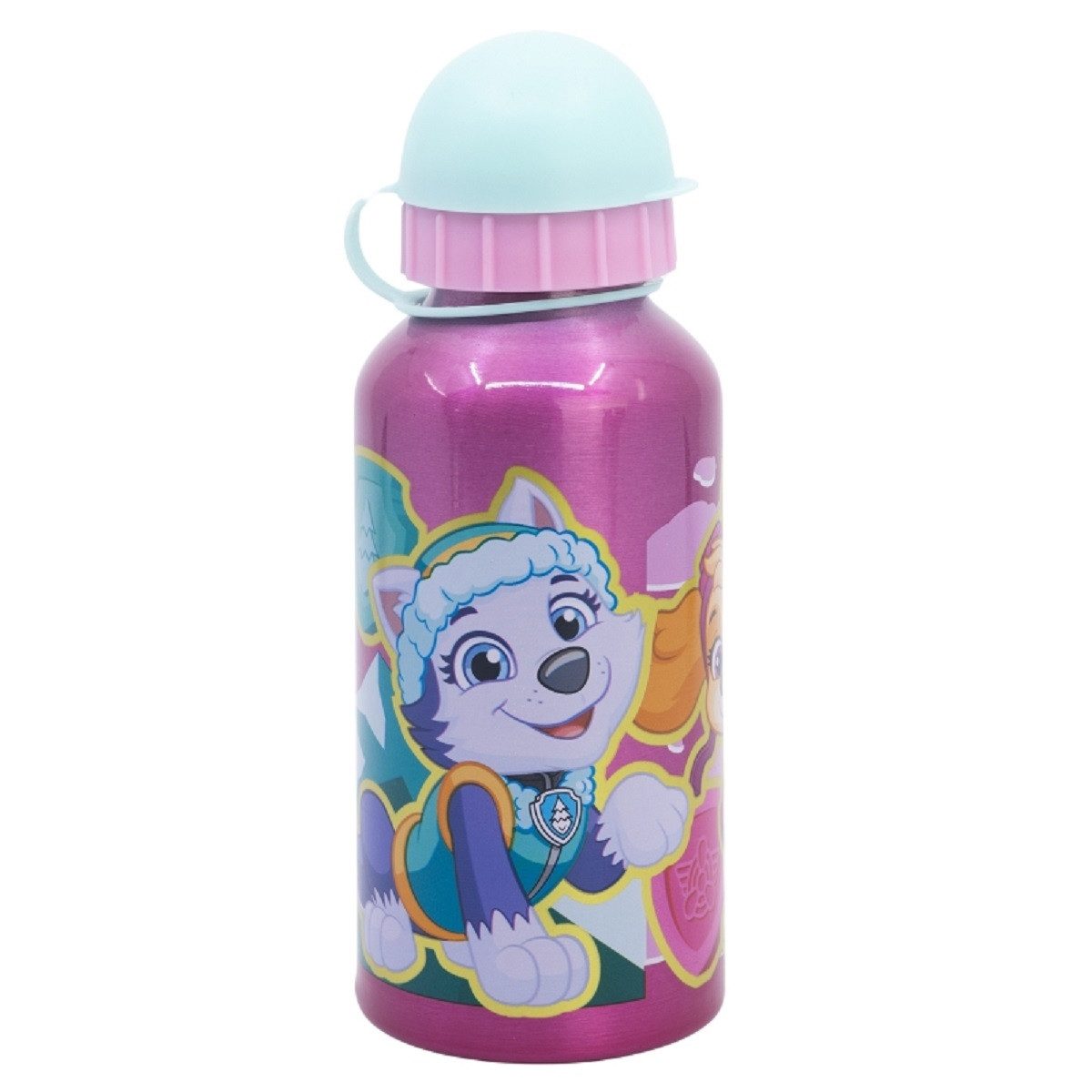 Trinkflasche Trinkflasche Aluminium, 400 ml, mit Sicherheitsverschluss