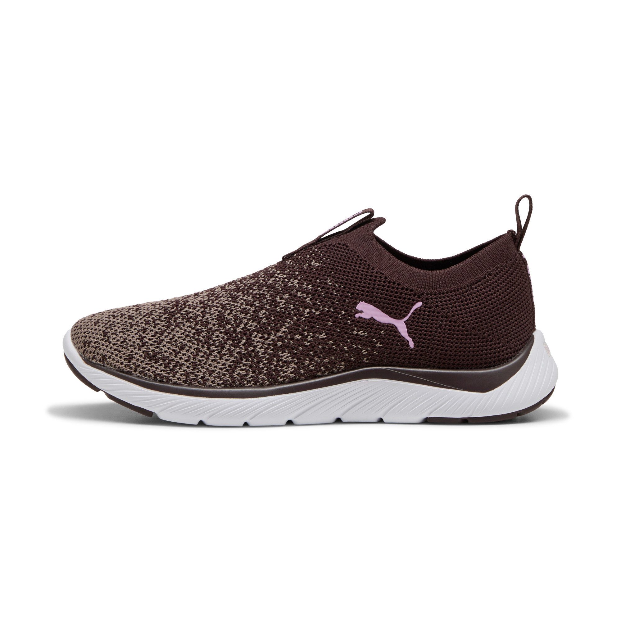 PUMA SOFTRIDE REMI SLIP-ON KNIT WN'S Slip-On Sneaker für Sport, mit SOFTFOAM+ Dämpfung, aus gestricktem Textil