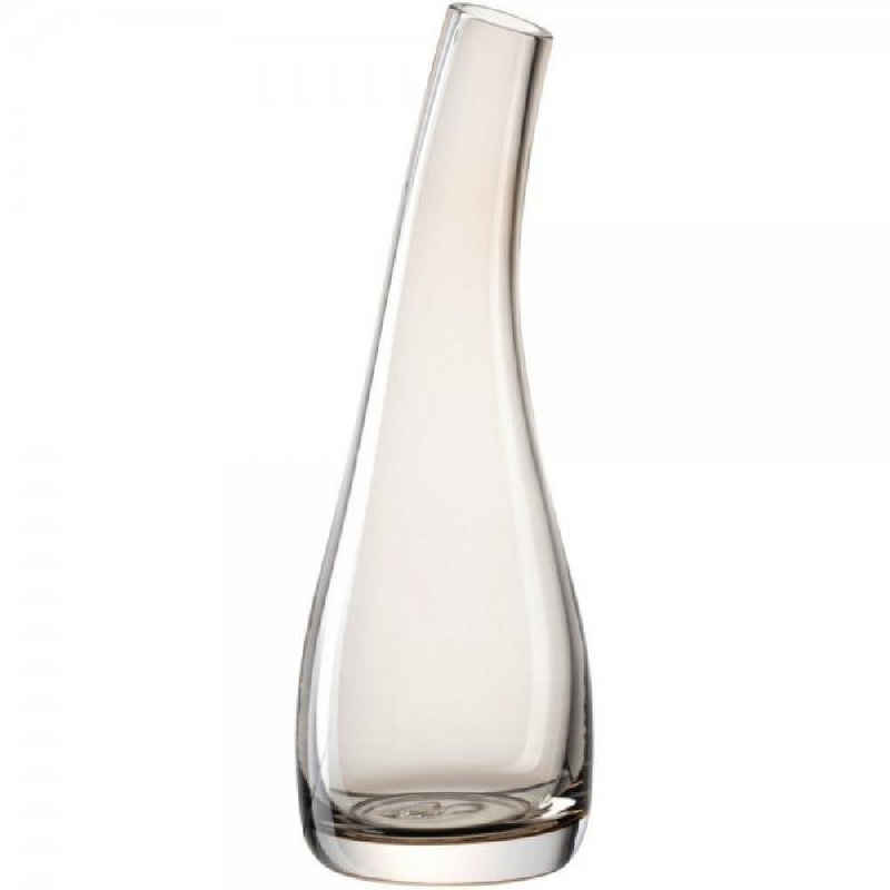 LEONARDO Dekovase LEONARDO Vase Luminosa Glas Taupe (20cm)