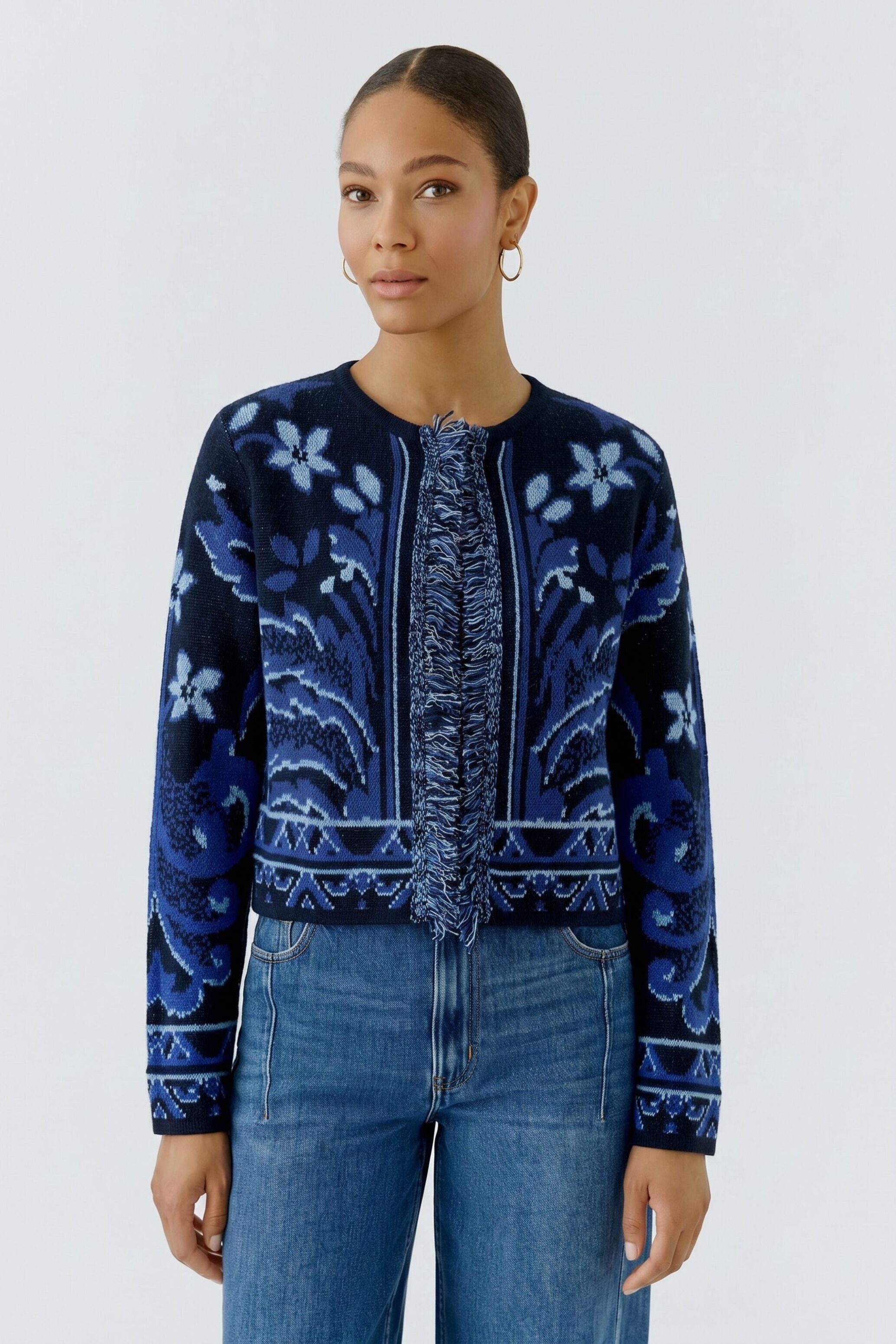 Oui Strickjacke