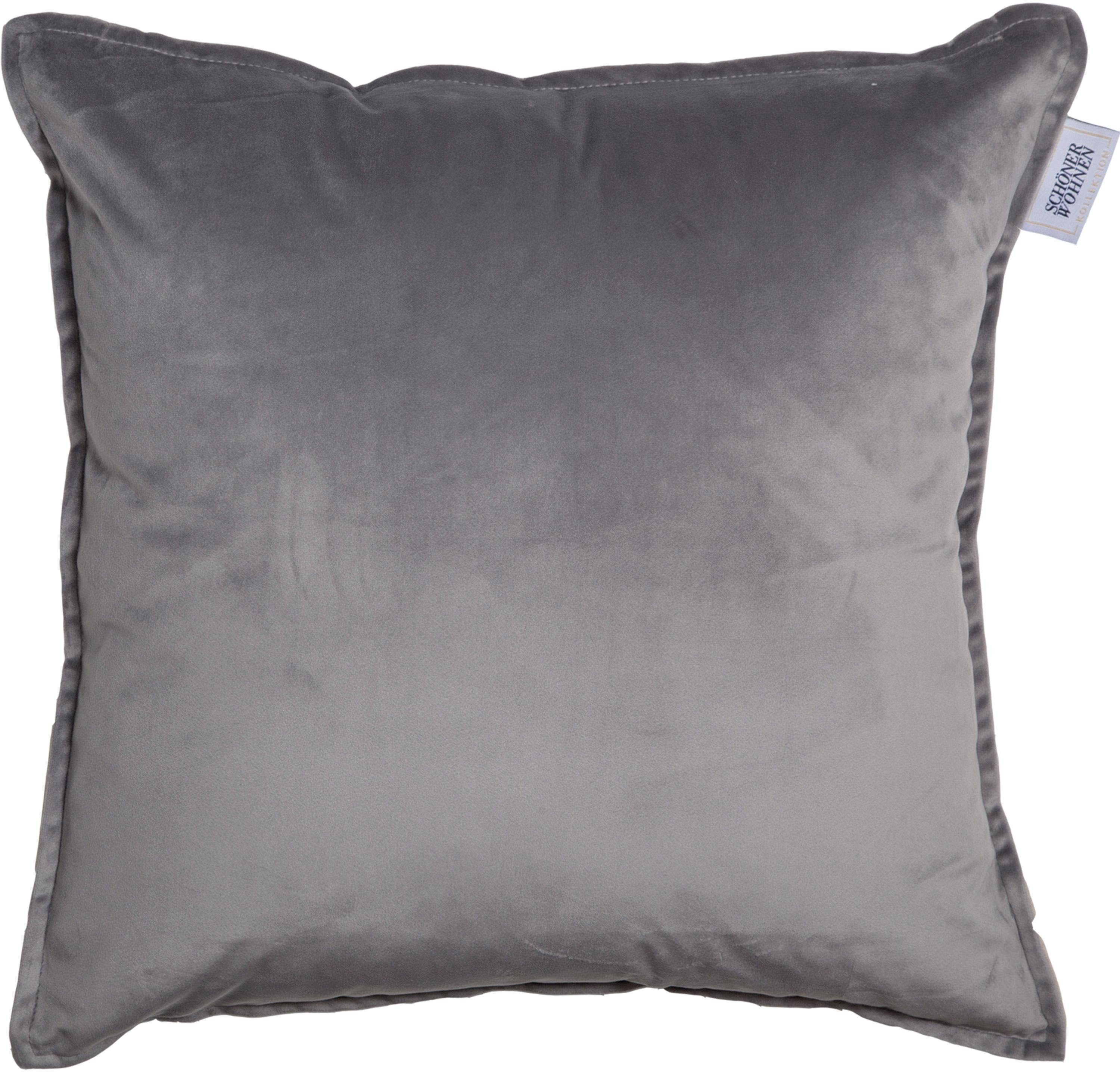 SCHÖNER WOHNEN-Kollektion Dekokissen Dolce, Samtnachbildung mit Stehsaum. € 16,80