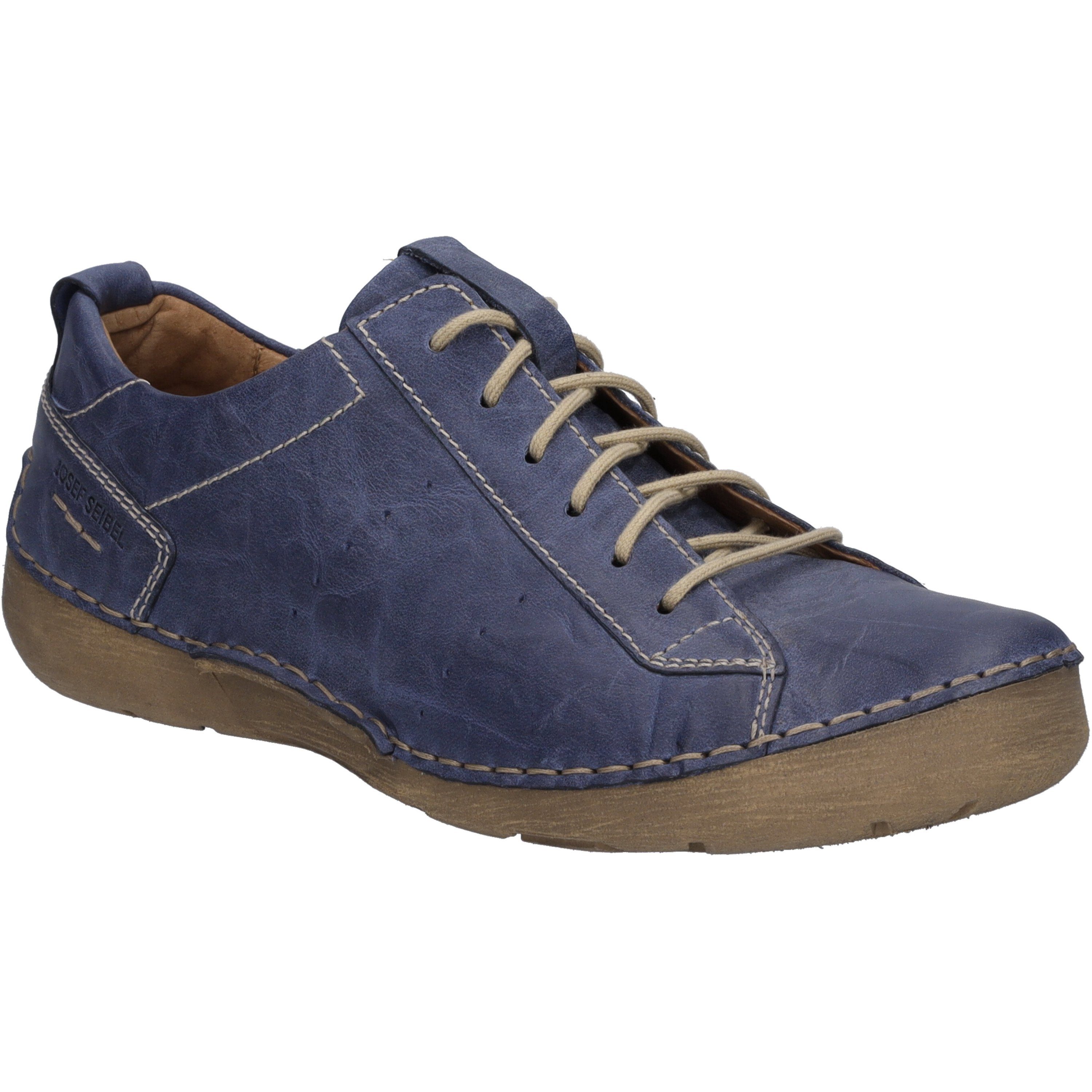 Josef Seibel Fergey 56, blau Schnürschuh Dunkelblau