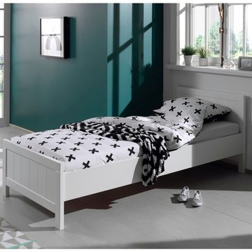 Kindermöbel 24 Einzelbett Akira Landhausaus-Design