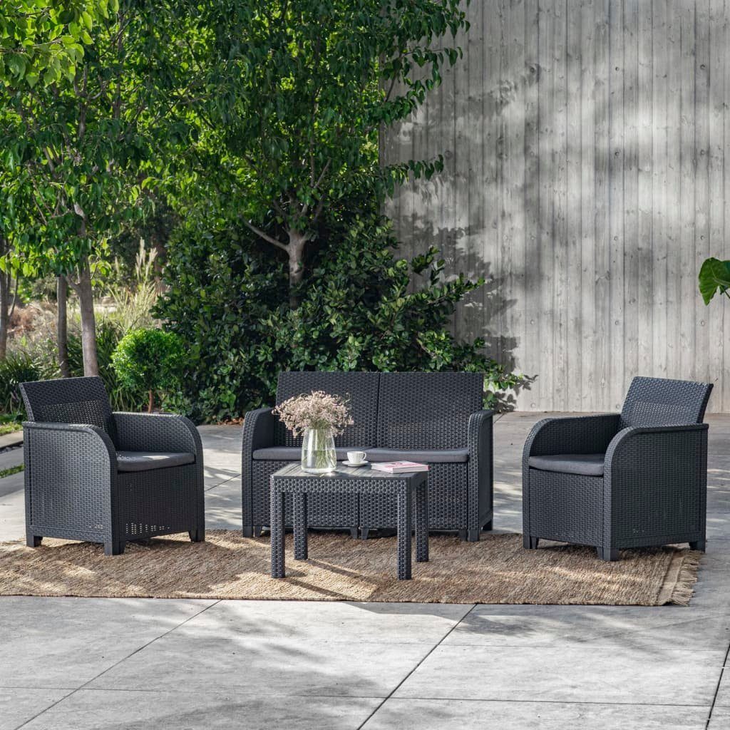 Keter Gartentisch Gartentisch Rosalie Graphitgrau (1-St)