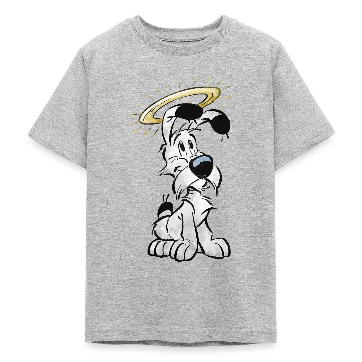 T-Shirt Asterix & Obelix Idefix Mit Heiligenschein Teenager T-Shirt