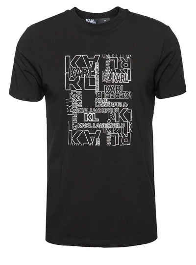KARL LAGERFELD T-Shirt mit grafischem Logo-Print (1-tlg)