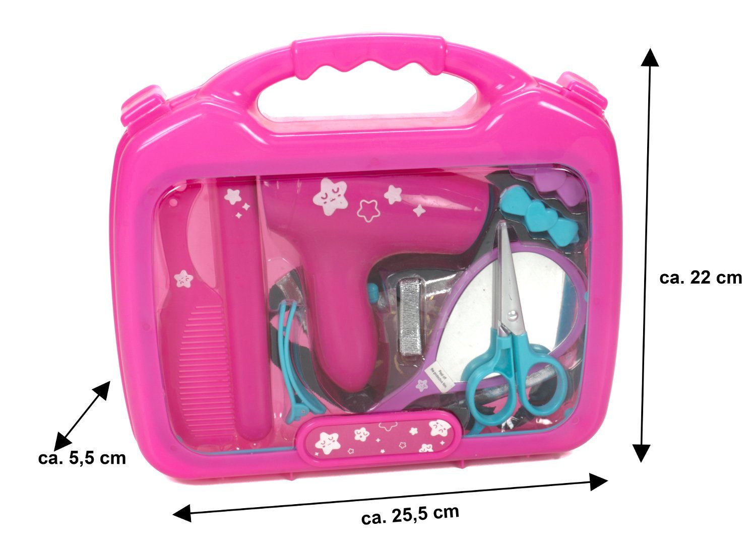 Bubble-Store Spielzeug-Frisierkoffer Spielzeug-Frisierkoffer, 12 Teile Kind günstig online kaufen