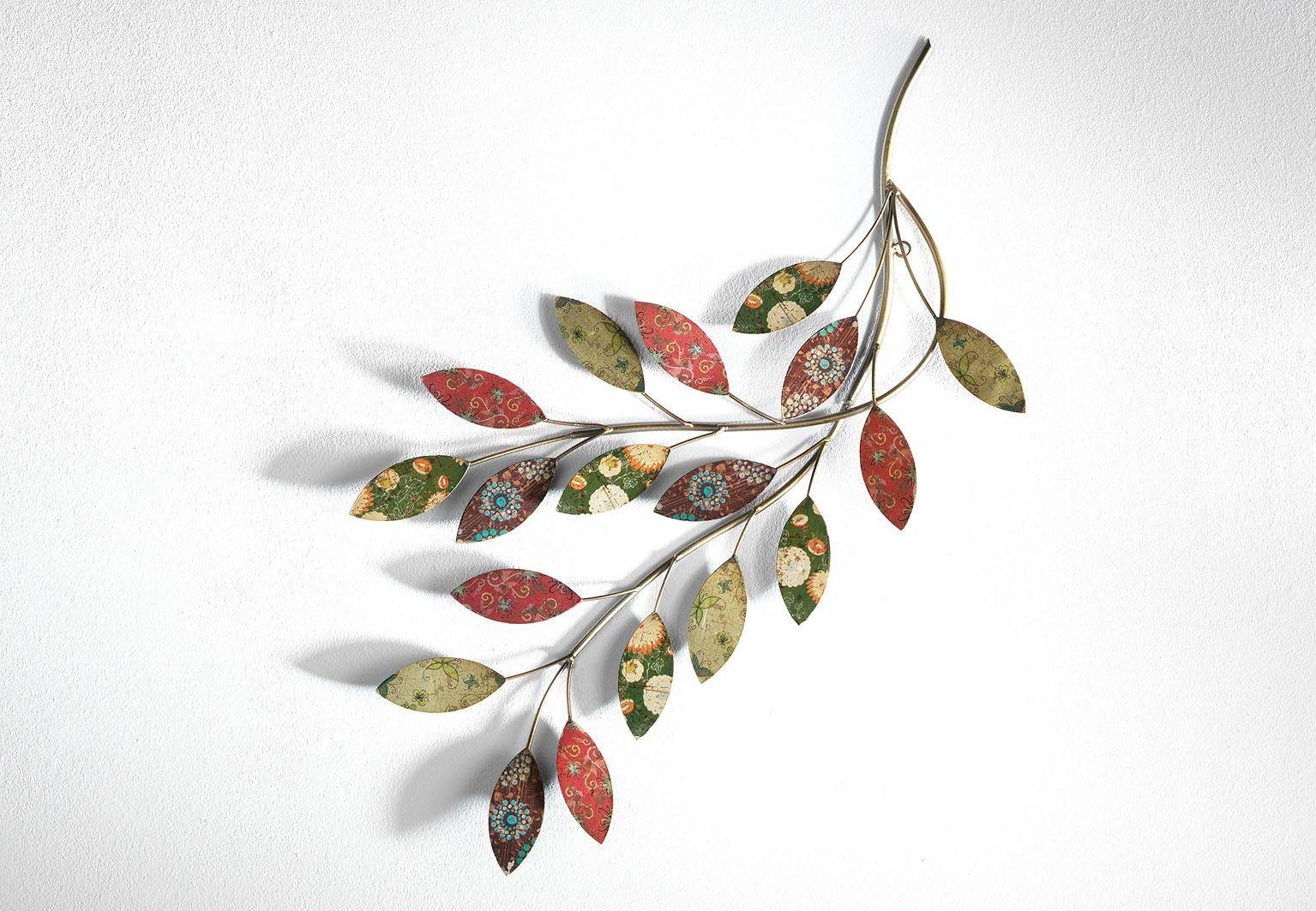 locker Wanddekoobjekt Zweig, Wanddeko, aus Metall günstig online kaufen