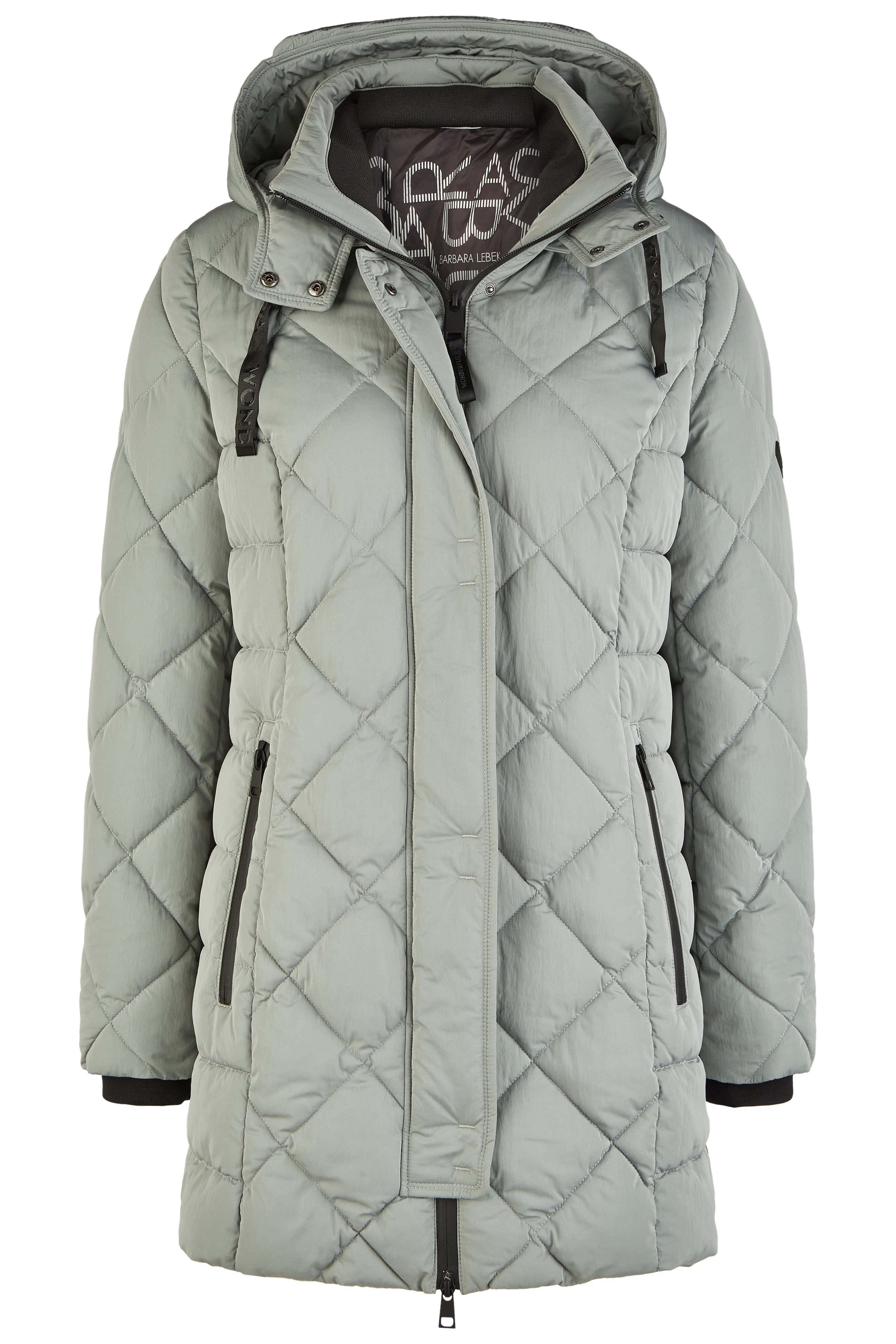 Barbara Lebek Steppjacke Barbara Lebek Winterjacke lang 44 (1-St)