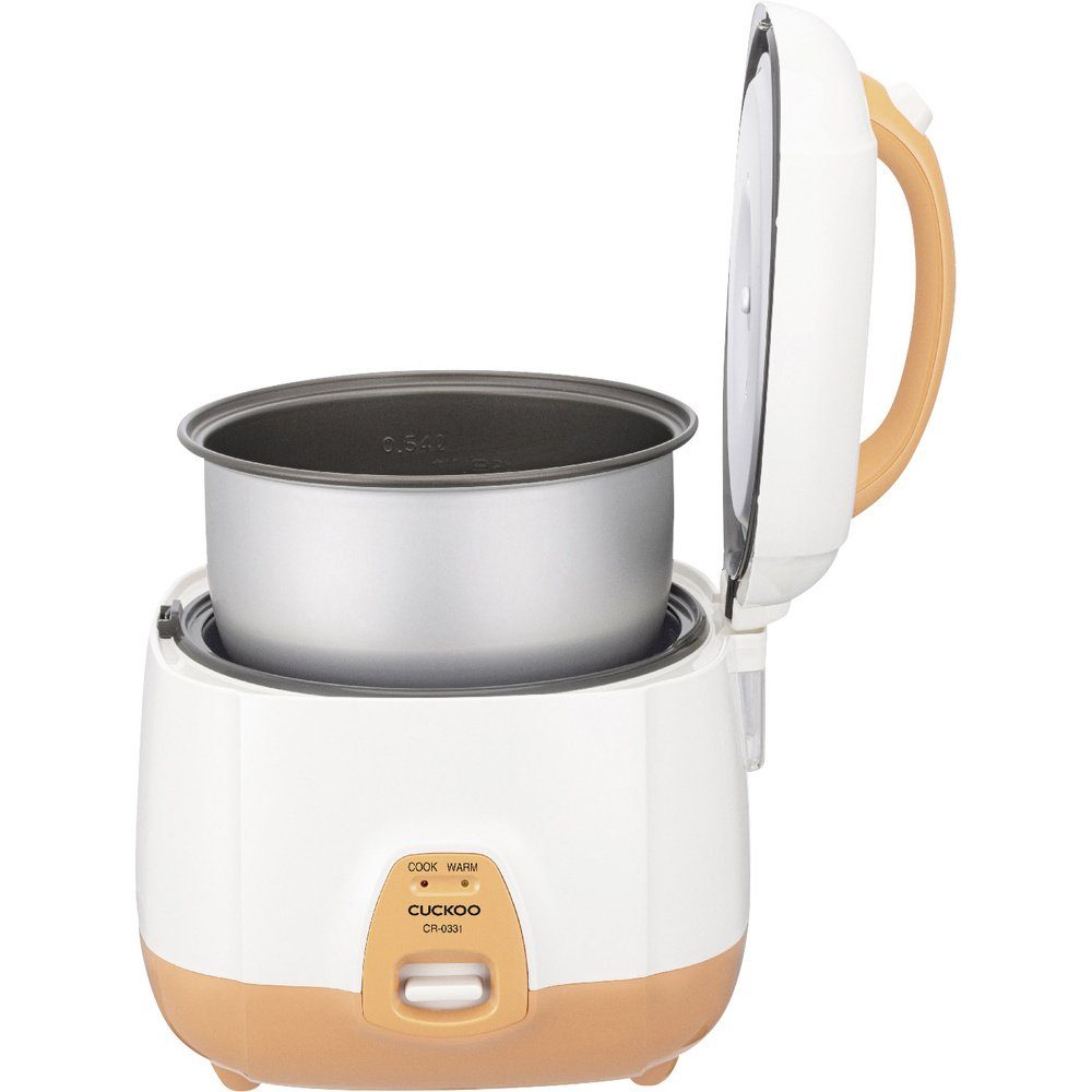 Cuckoo Reiskocher Cuckoo CR-0331 Reiskocher Weiß, Orange, 360.00 W