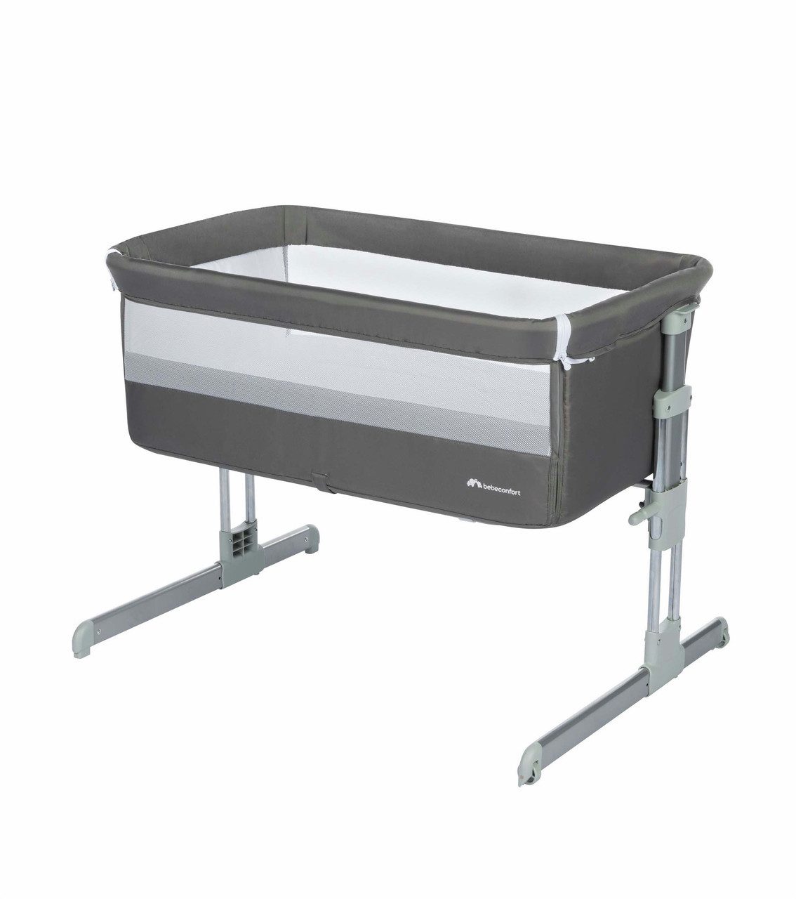 Bebeconfort Kinderbett Bebeconfort Beistellbett Calidoo, höhenverstellbares Babybett, gemütli, 2-in-1: Beistell- und Babybettchen Bequem Sichere Befestigung an den …