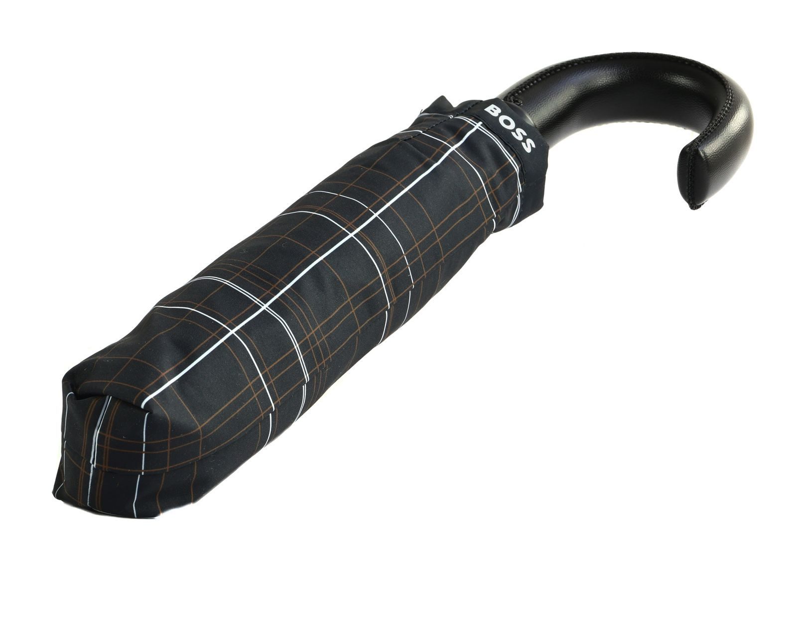 BOSS Taschenregenschirm Pocket Umbrella Checkered