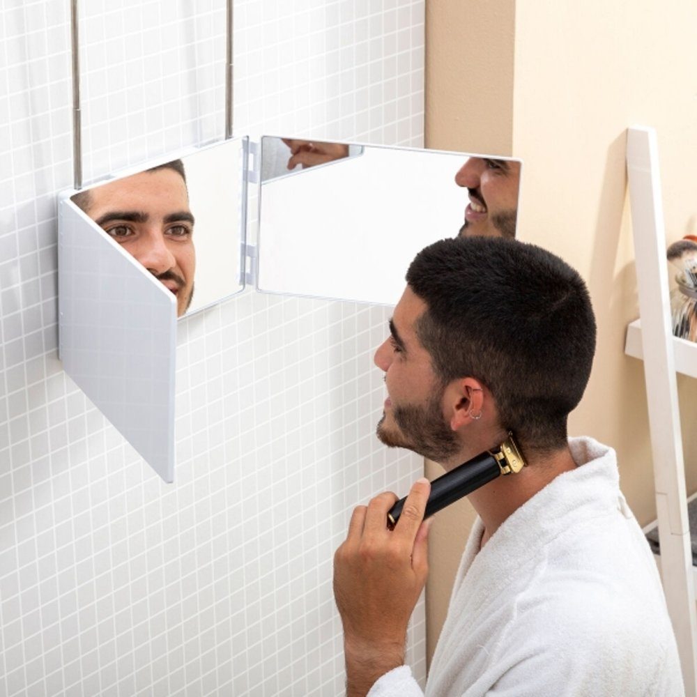Radami Rohrreinigungspistole und -Sicht Kosmetikspiegel mit ° 360 Badezimmerspiegel LED-Licht