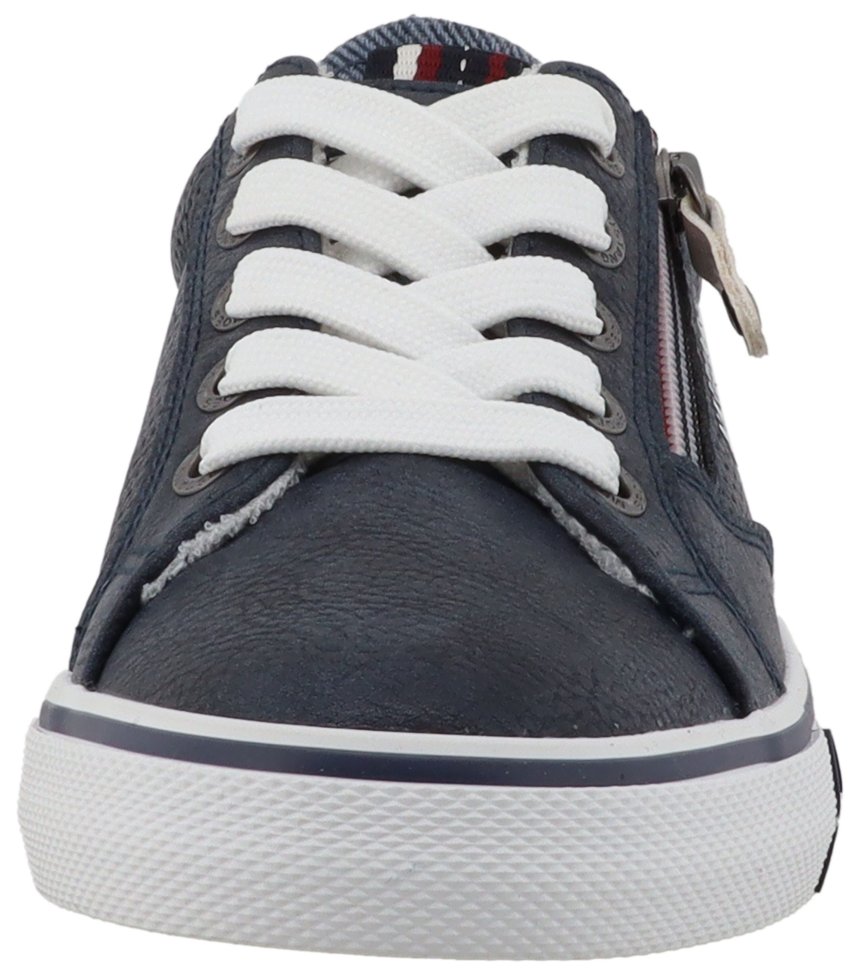 Mustang Shoes Inken Sneaker Freizeitschuh, Halbschuh, Schnürschuh mit Logoschriftzügen