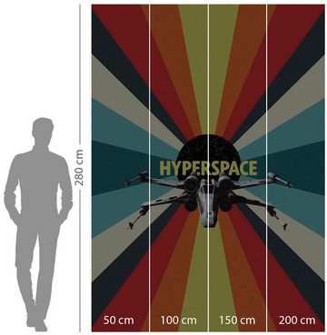 Komar Vliestapete Star Wars Hyperspace, 200x280 cm (Breite x Höhe)