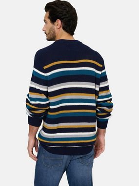 Babista Strickpullover VESTAZZURRO im stilvollen Rippstrick