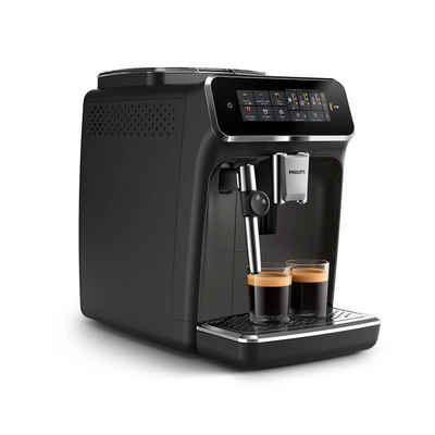 Philips Kaffeevollautomat EP3324, Langlebiges Keramikmahlwerk, SilentBrew