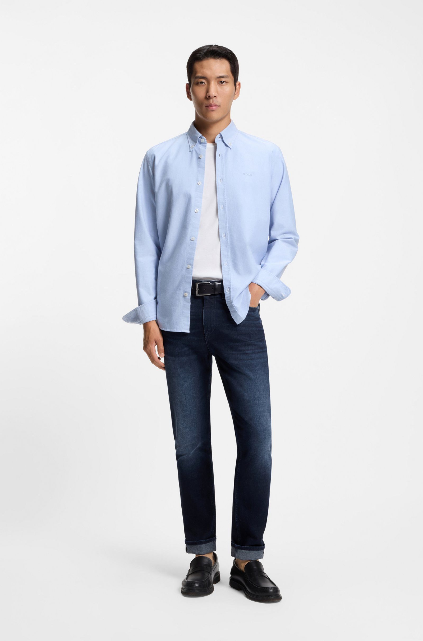 BOSS 5-Pocket-Jeans Delaware aus Stretch-Denim (1-tlg)