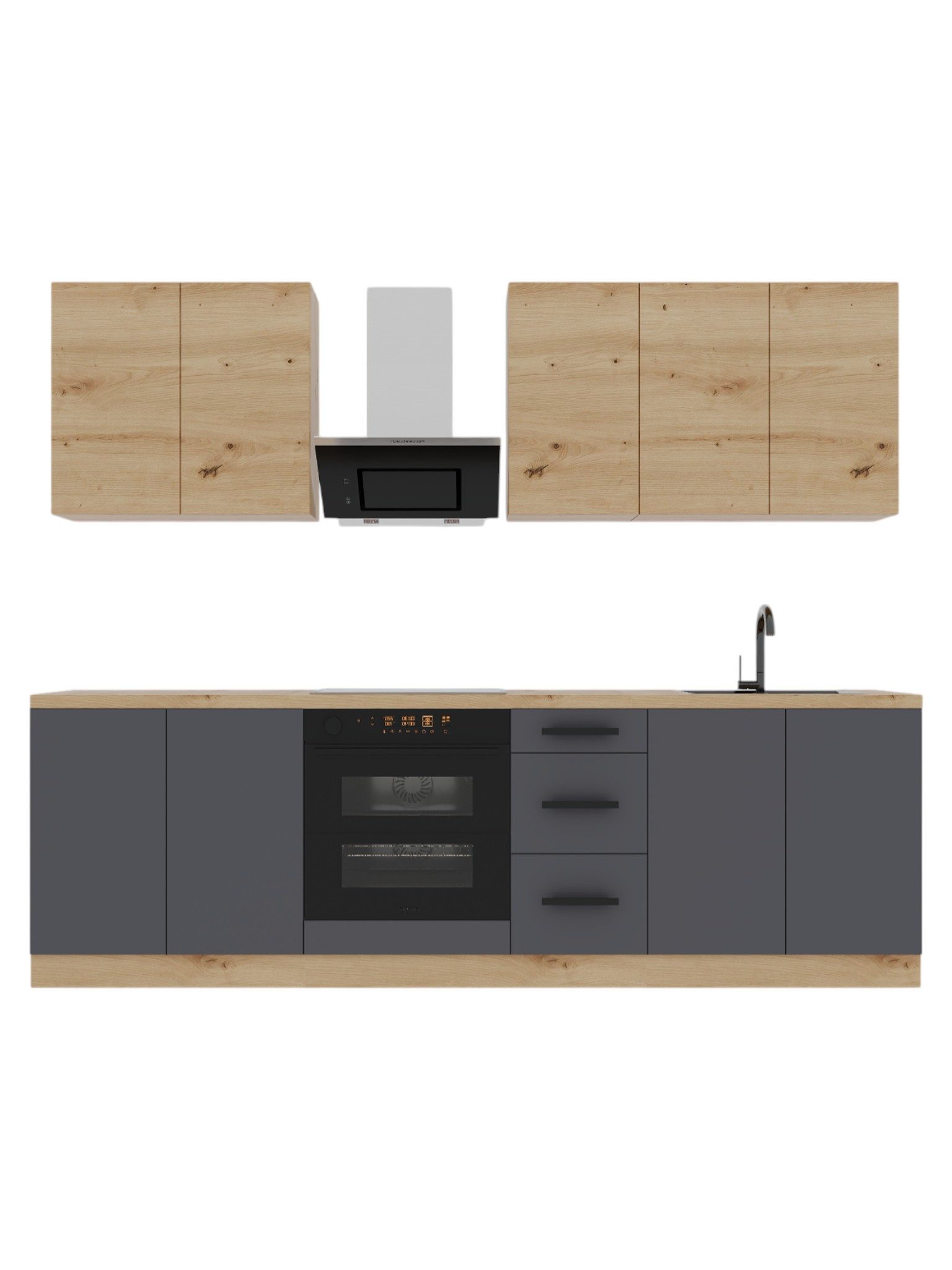 ROYAL24_MARKT K97-G260 - Nexa - Smart geplant für maximalen Nutzen, (Komplett Set), Zeitlos - Exklusiv - Top Qualität.