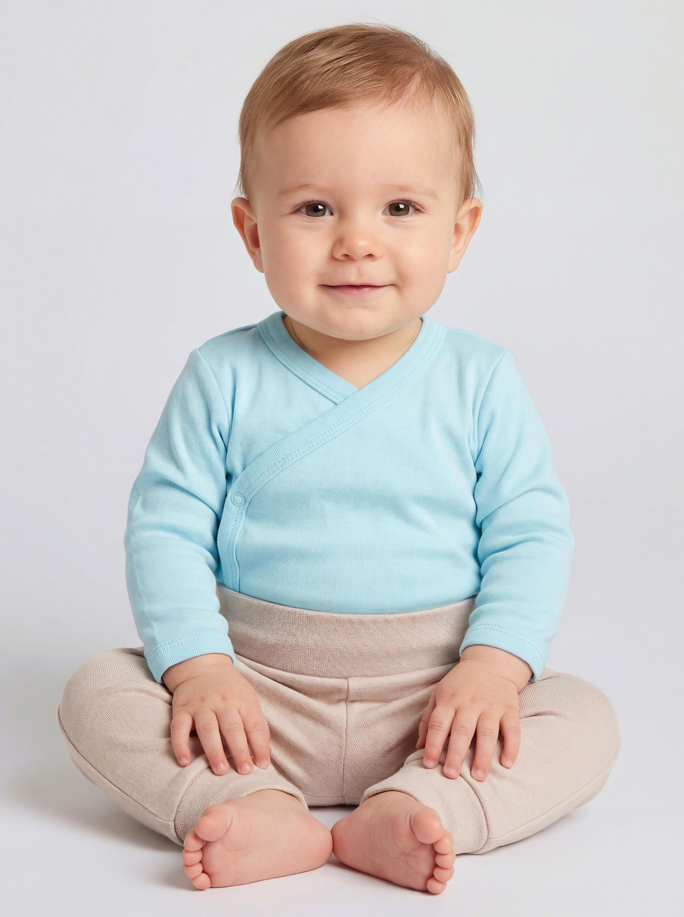 TupTam Wickelshirt TupTam Baby Jungen Langarm Wickelshirt Baumwolle 5er Set