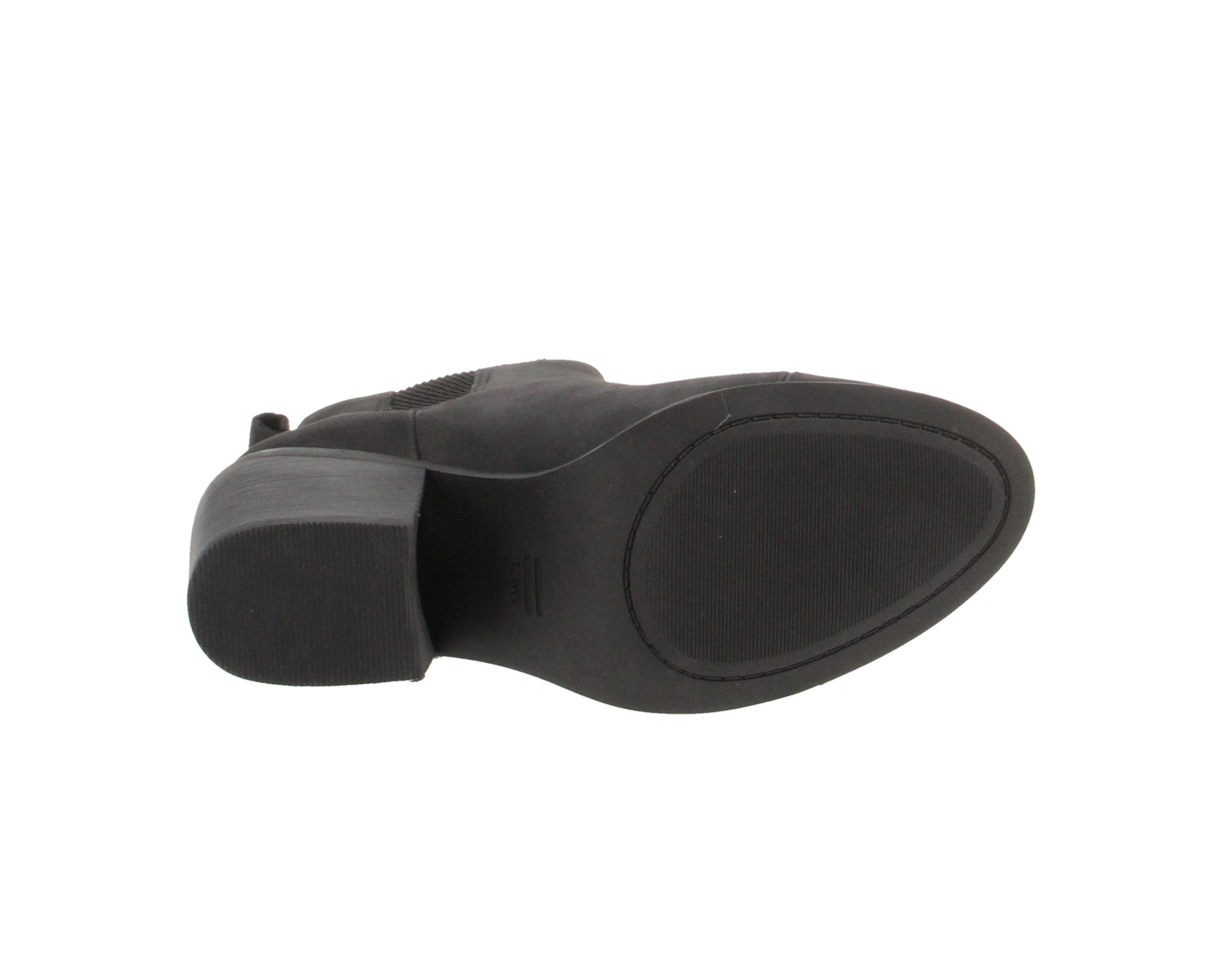 TOMS Toms 10016837 Everly - Damen Schuhe Stiefeletten - Black Stiefelette