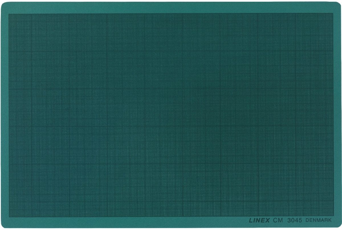 Schreibtischunterlage Schneidematte A3 (30x45cm) 3mm Kunststoff grün