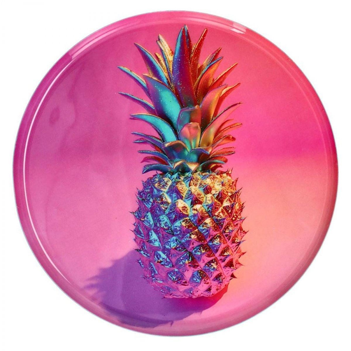 Giftcompany Tablett Dekotablett Love Trays Ananas Rosa (22,8cm)