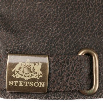 Stetson Baseball Cap Stetson Baseball Cap Pigskin Herren Schirmmütze Leder (nein) Ledercap Metallschnalle