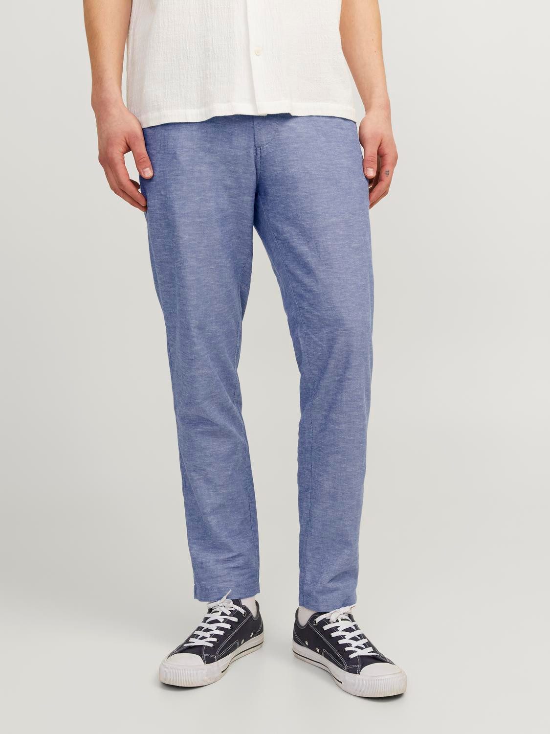Jack & Jones Chinohose JPSTACE SUMMER CHINO PANT SN mit Reißverschluss