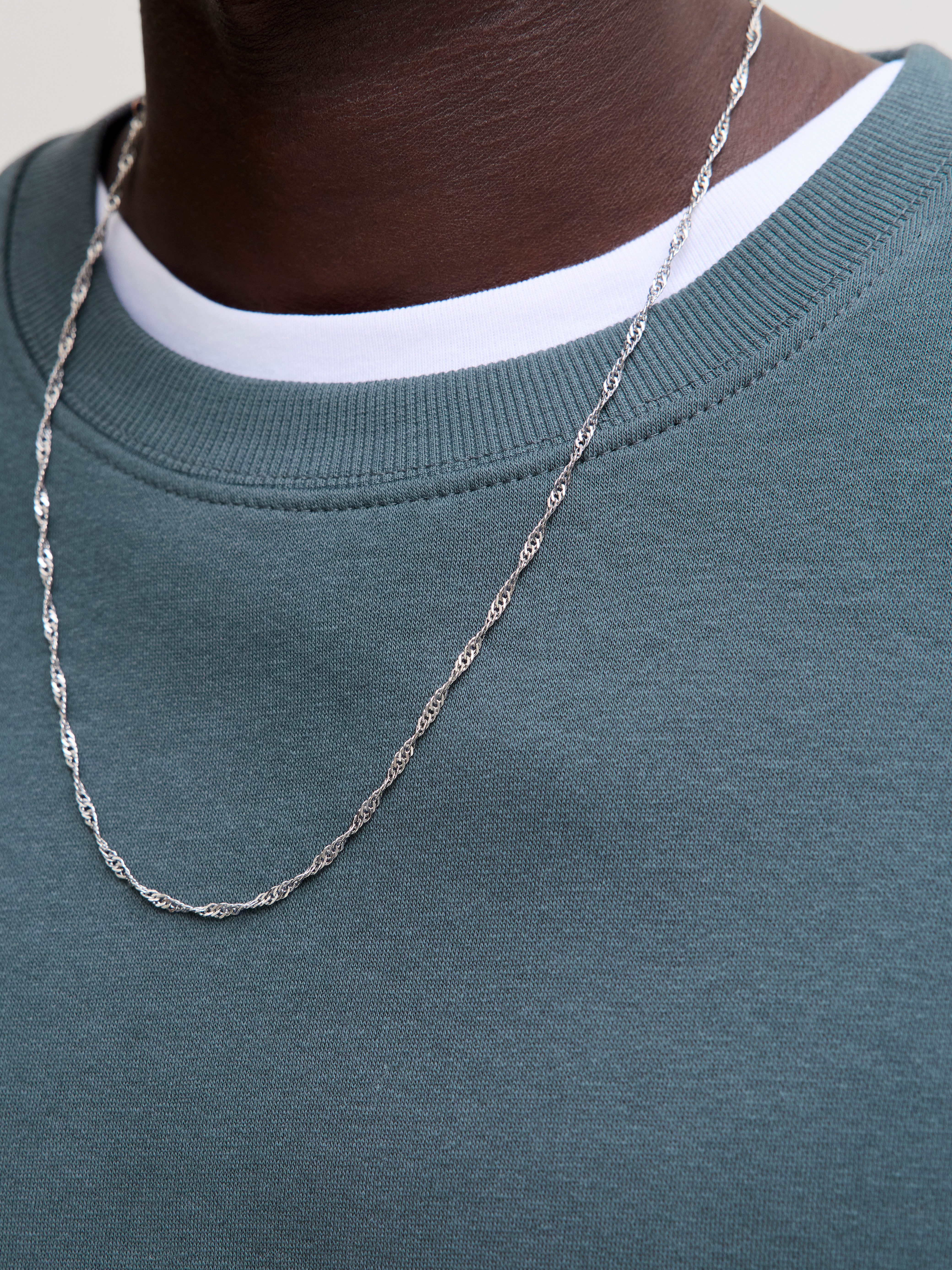 Jack & Jones Sweatshirt JJEACE SWEAT CREW NECK NOOS Baumwollmischung, locker geschnitten – Bild 4 von 5