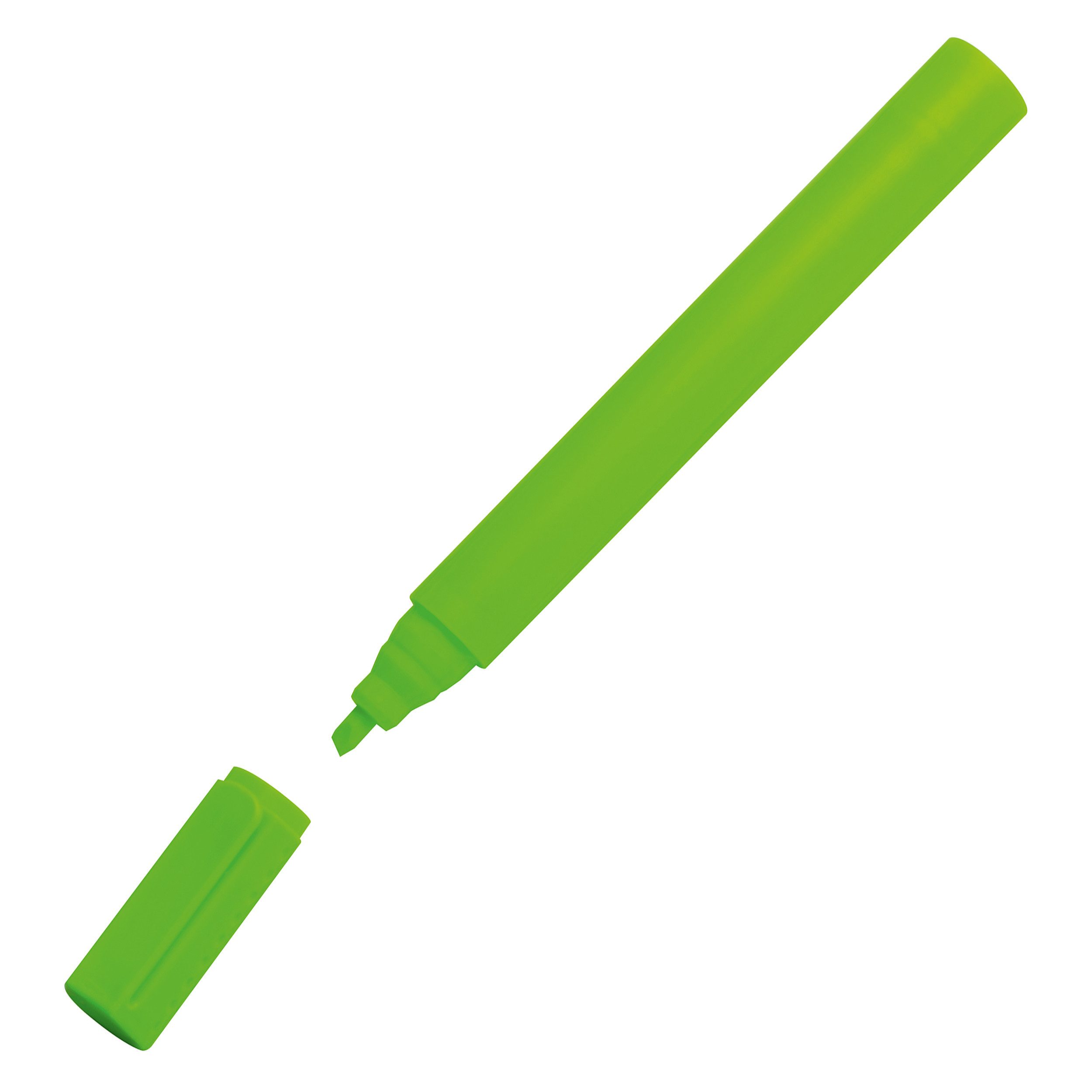 Marker XXL Textmarker / Größe: ø 2,2 x 22,6 cm / Farbe: hellgrün