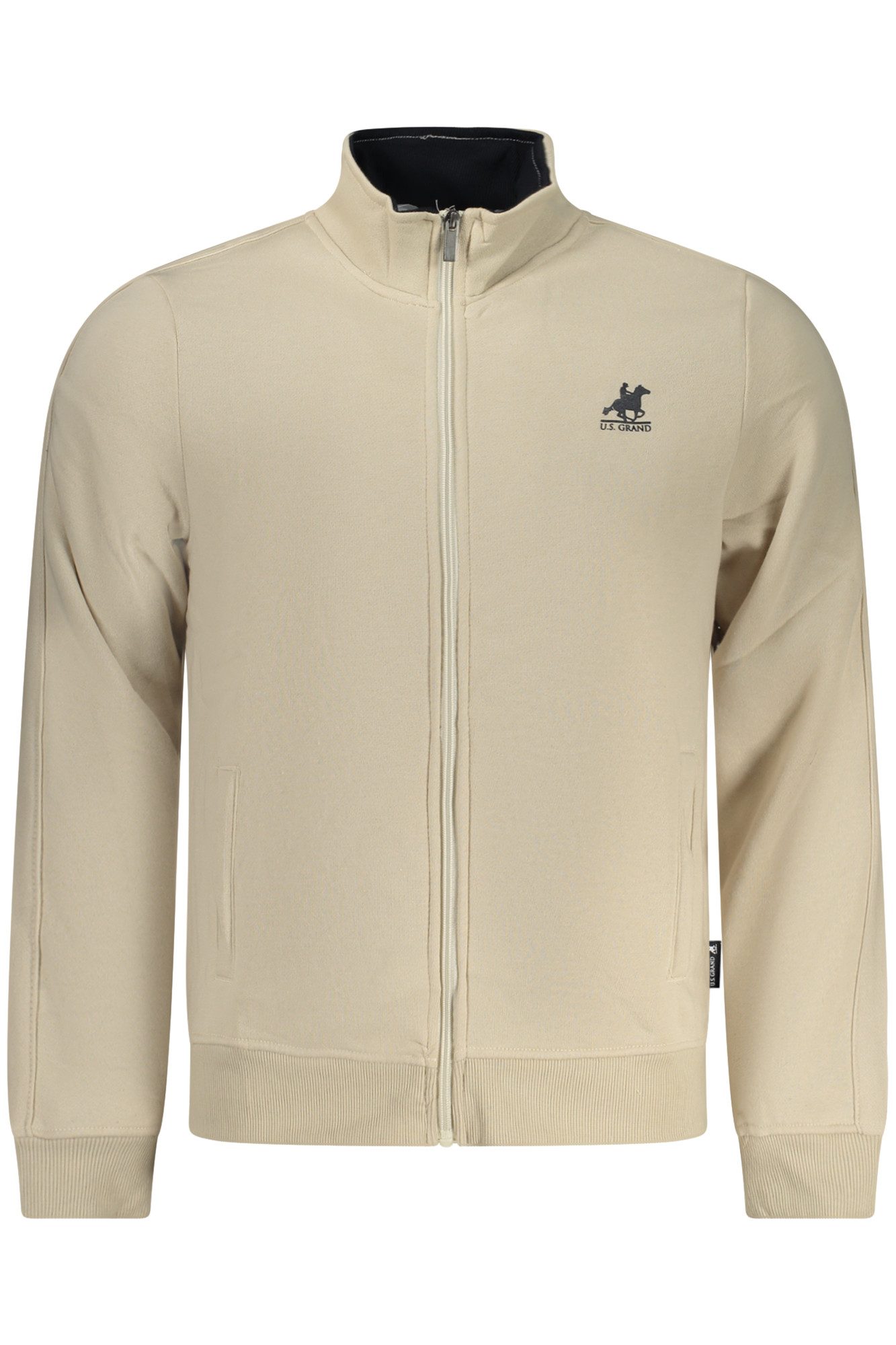 U.S. Polo Sweatshirt Elegantes Herren Sweatshirt mit Reißverschluss –