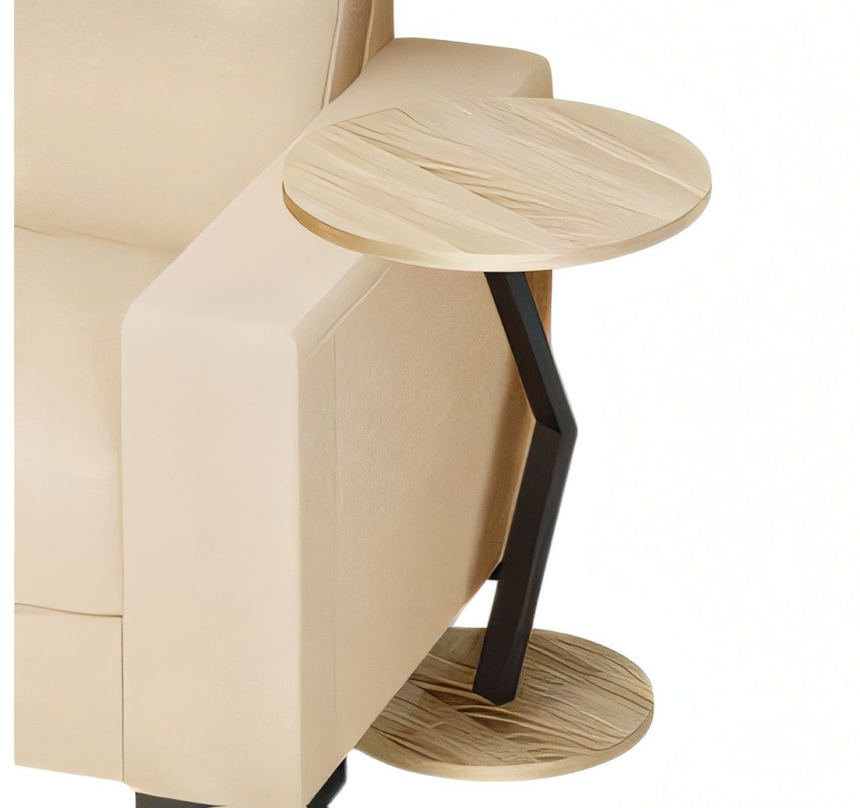 Xlmoebel Beistelltisch XLMOEBEL Beistelltisch aus Holz in elegantem Braun, modern designet (Einzeln, 1-St., Beistelltisch), Made in Europa