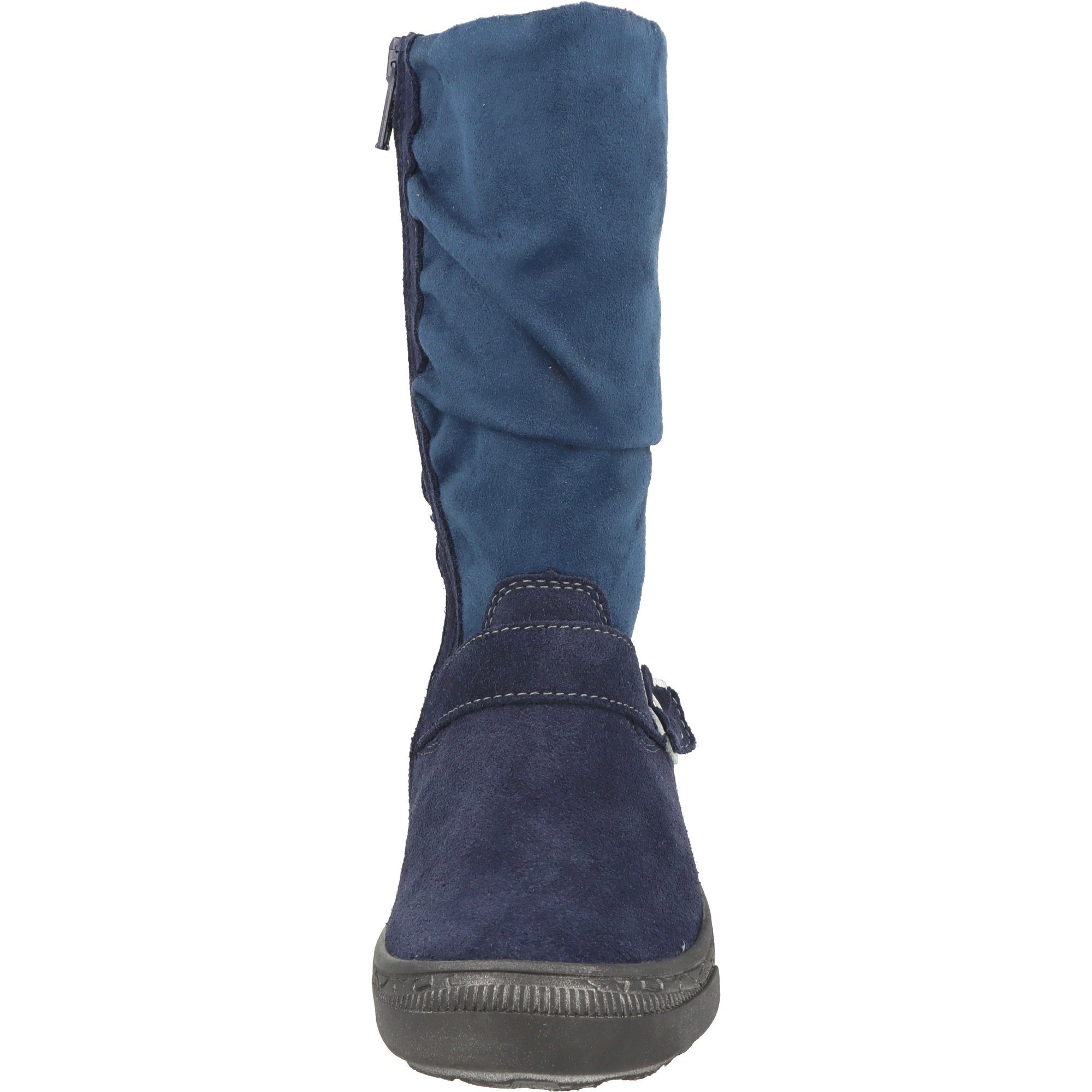 4152-256 Winterstiefel Schuhe Tex Mädchen Richter Blume Blau gefüttert Leder Stiefel