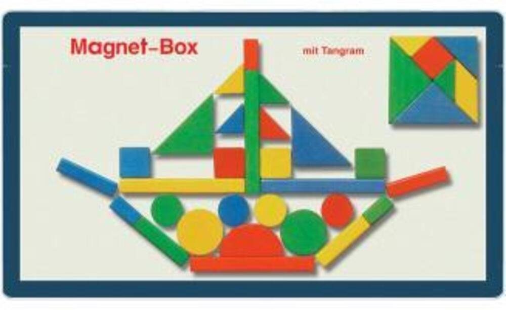Spiel, Magnetbox Tangram