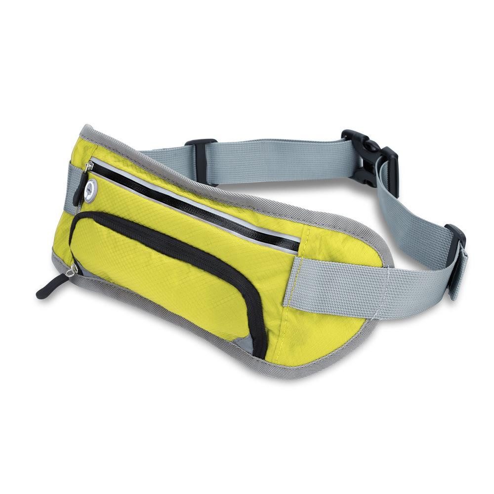 Cadorabo Bauchtasche (1-tlg), Sport Trinkflaschen Bauchtasche mit Reflektor