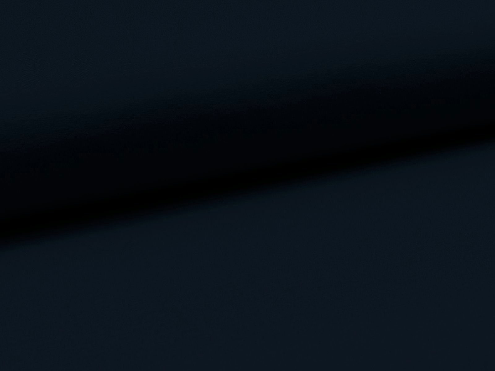 Corileo Stoff Baumwolljersey Uni Nachtblau Stoff Meterware Jersey