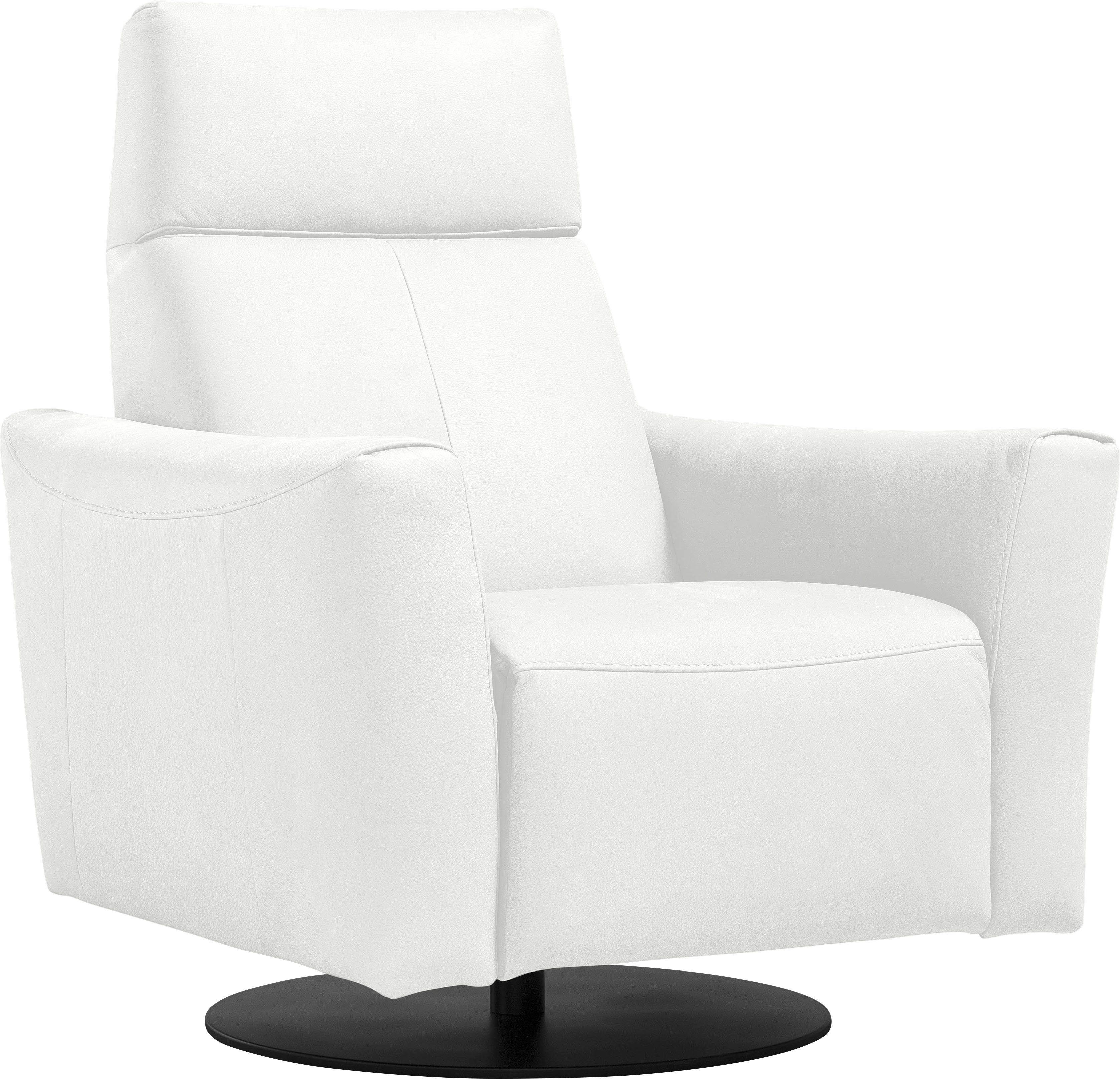 Egoitaliano Sessel Blues Designsessel, Loungesessel, drehbar, inkl. manuelle Relaxfunktion durch Push-Back-Mechanismus