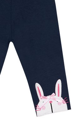 Denokids Trainingsanzug Hello Rabbit (2-tlg), mit Hasen Applikation