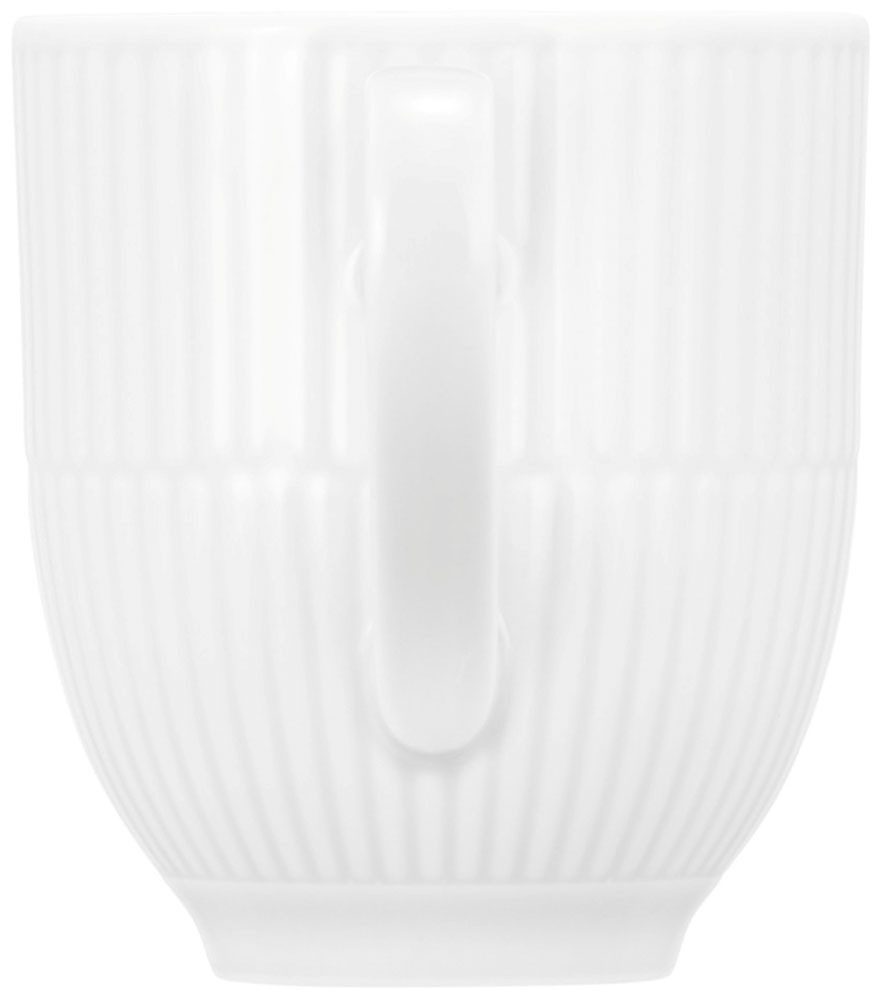 Seltmann Weiden Becher Amina, 1-tlg., Porzellan, Kaffeebecher, Tasse, mit Relief