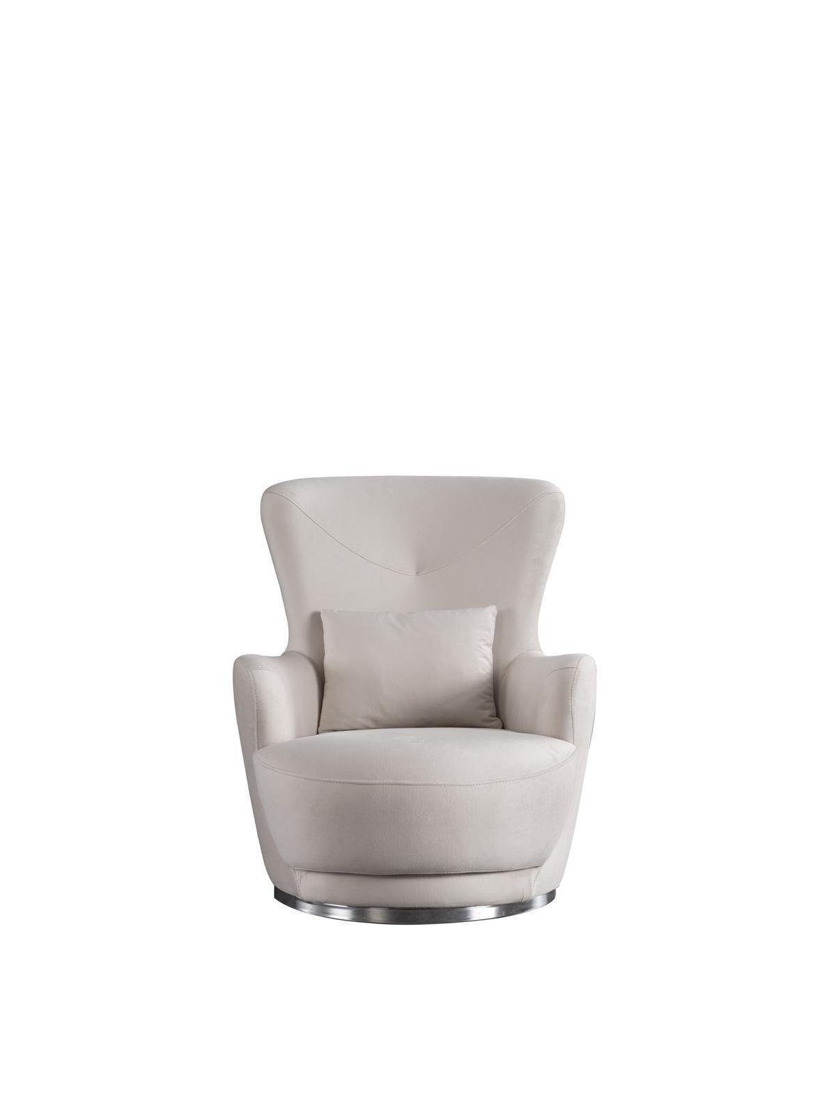 JVmoebel Sessel Sessel luxus sessel (1-St., für wohnzimmer für material holz arbeitszimmer Sessel)