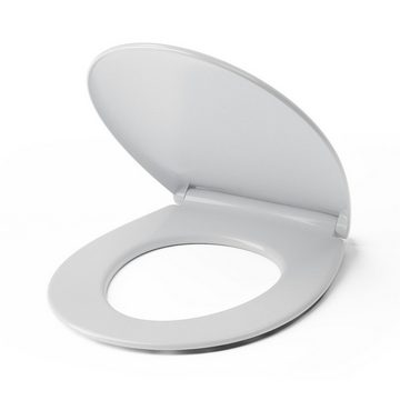 LUVETT WC-Sitz Edelweiß C290 (Komplett-Set), aus Thermoplast mit Absenkautomatik, zur Reinigung abnehmbar