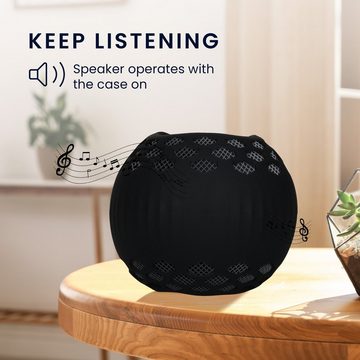 kwmobile Lautsprecher-Hülle Silikon Hülle für Apple Home Pod Mini, Schutzhülle für Mini Speaker