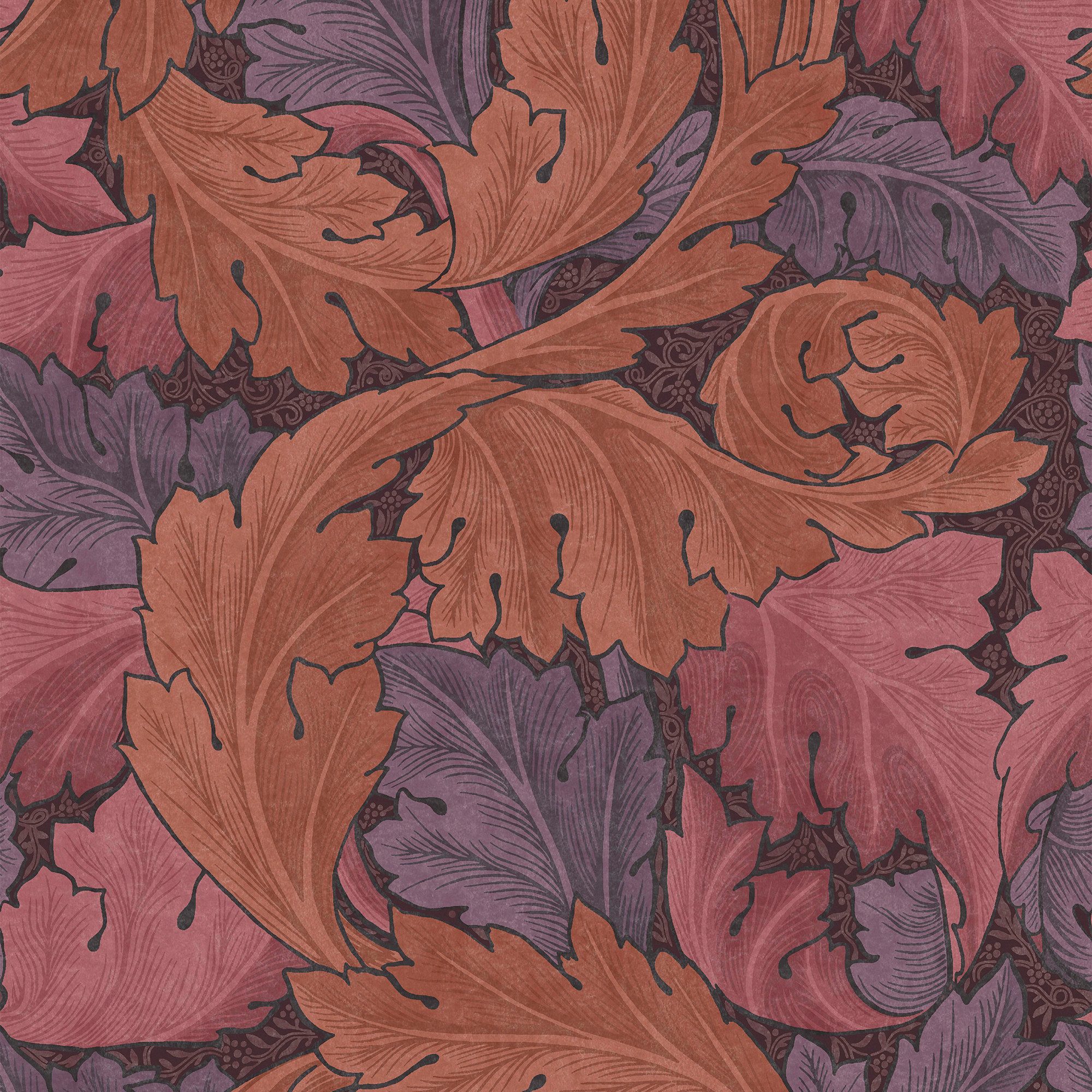 WILLIAM MORRIS AT HOME Vliestapete Acanthus, texturiert, Retro, (1 St), Design Tapeten