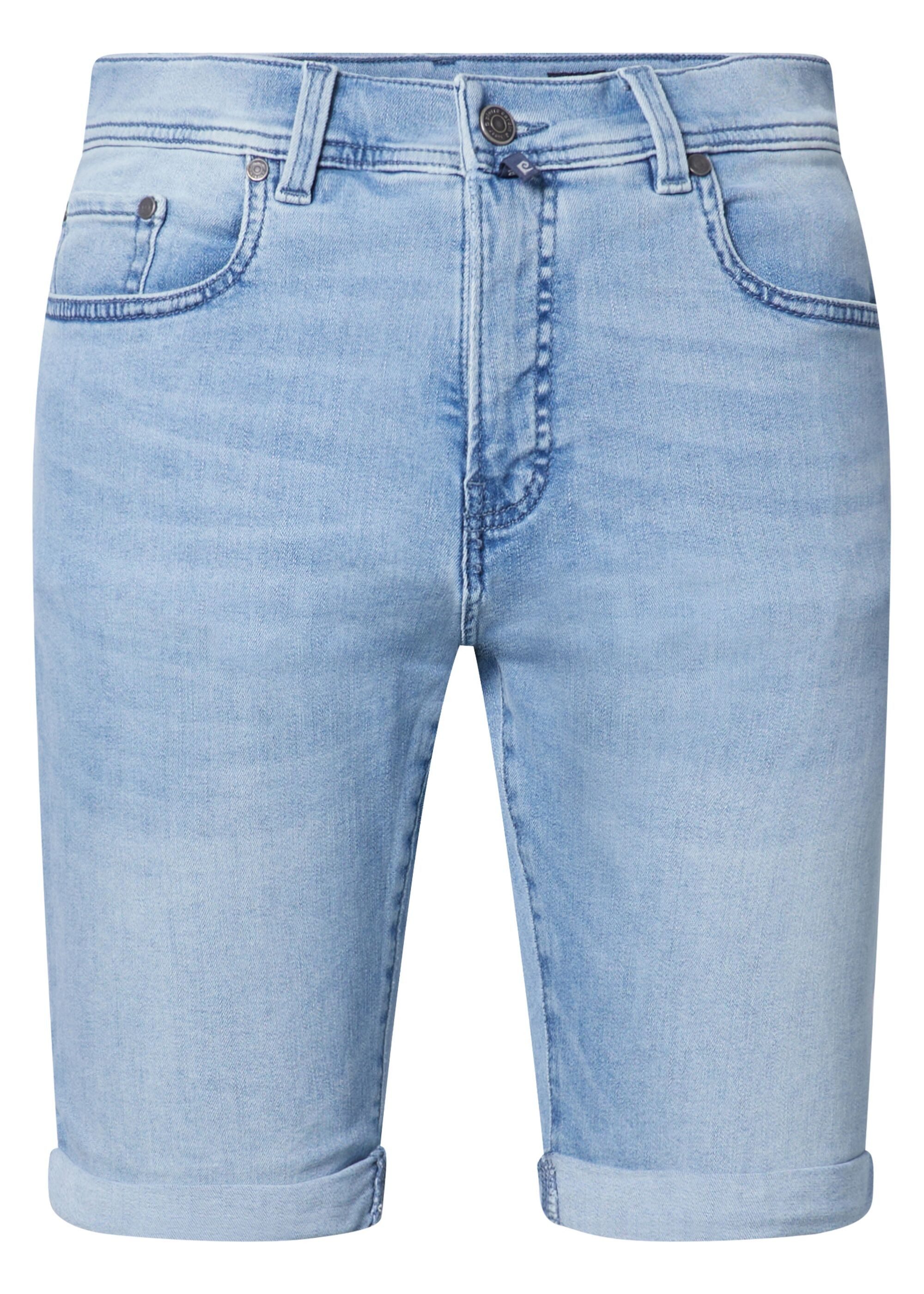 Pierre Cardin Jeansshorts Sisteron mit Dornschlaufe günstig online kaufen