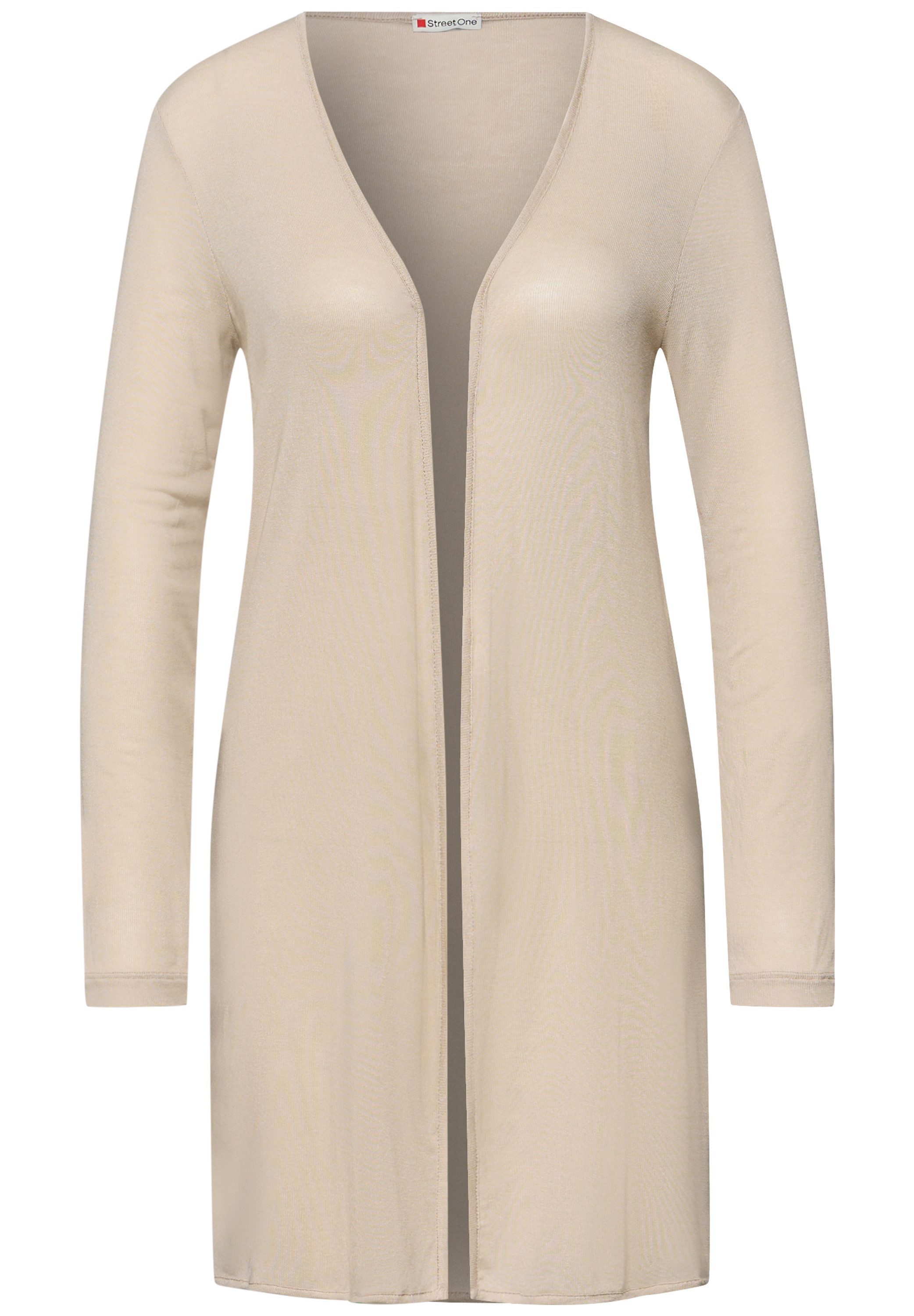 Longstrickjacke