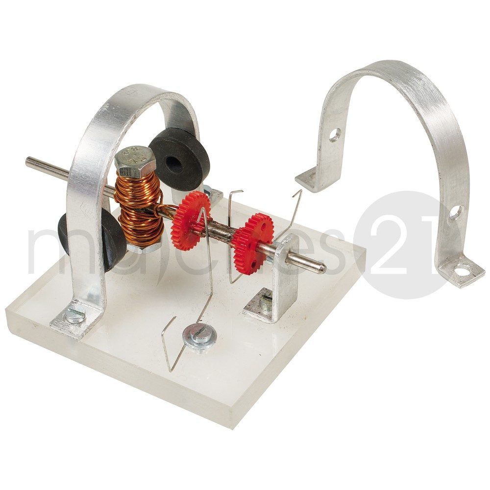 matches21 HOME & HOBBY Funktionsmodell Elektromotor Bausatz Holzbaukasten – Bild 2 von 3